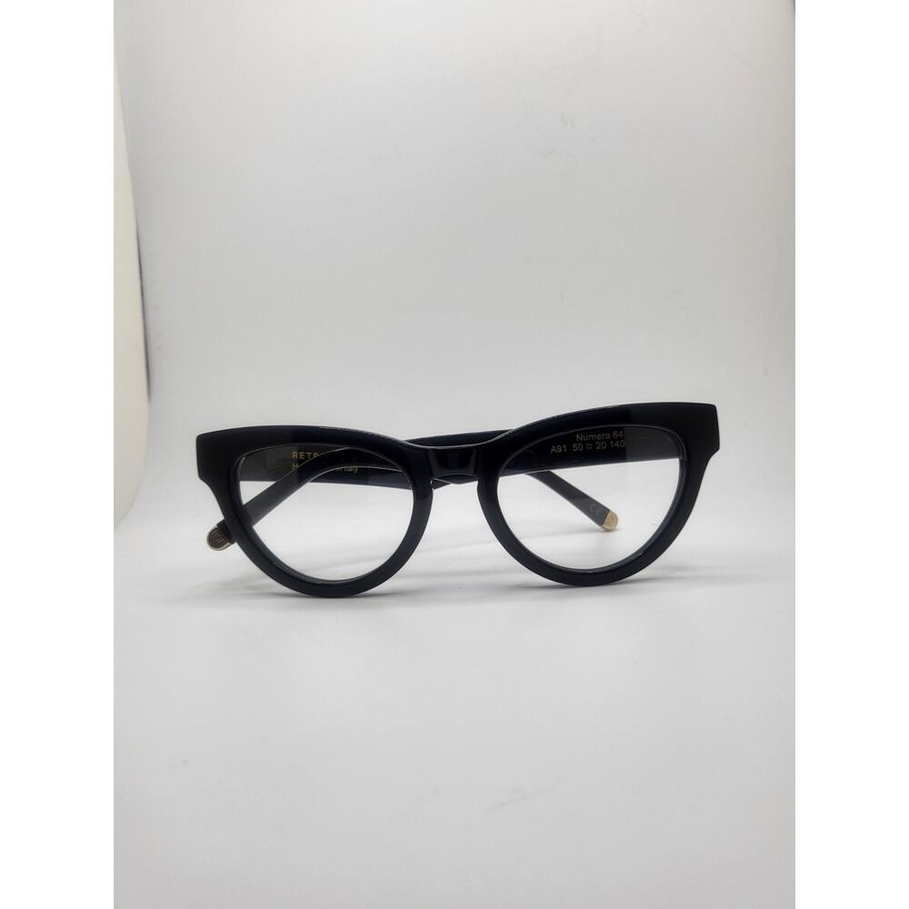 RetroSuperFuture Numero 64 Matte Black Frame 50mm Optical Wide Frame NIB - Picture 4 of 5